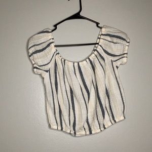 Off The Shoulder Crop Top